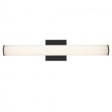 Trans Globe LED-22564 BK - 24" ROUND LINEAR LED-FROSTED-B